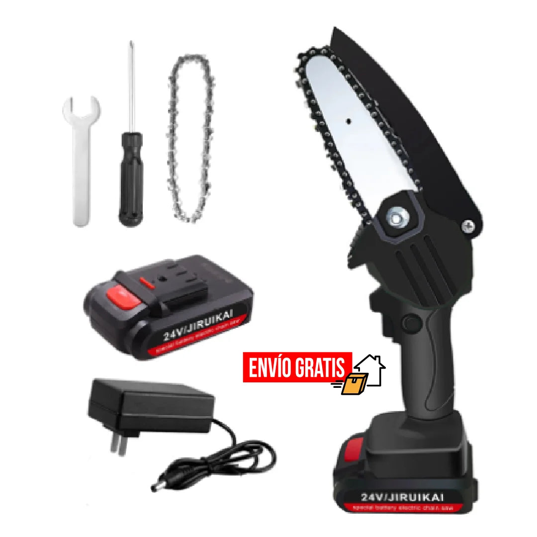 ⚡🪚Motosierra Inalámbrica PREMIUM + 🔋2 BATERIAS DE REGALO🎁