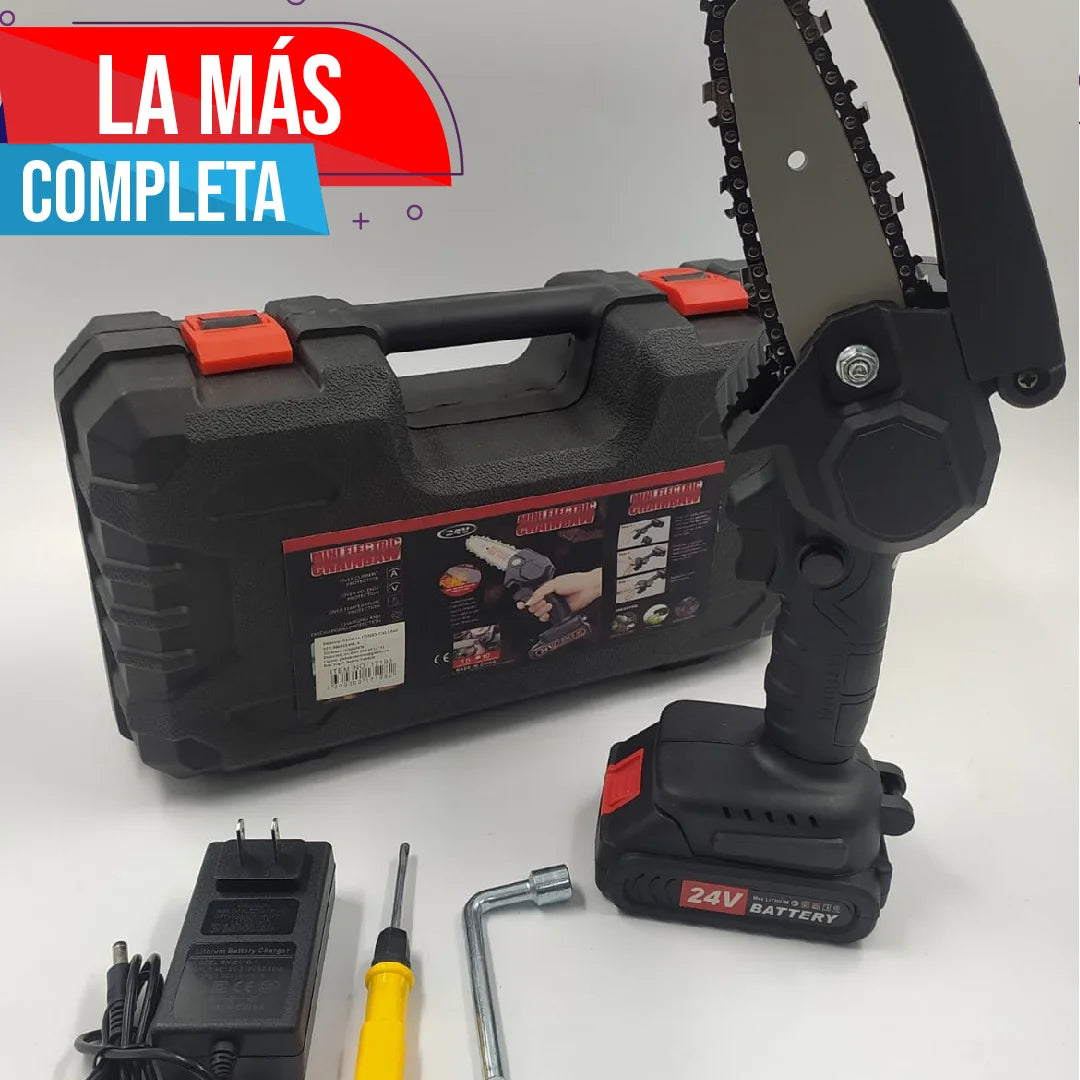 ⚡🪚Motosierra Inalámbrica PREMIUM + 🔋2 BATERIAS DE REGALO🎁
