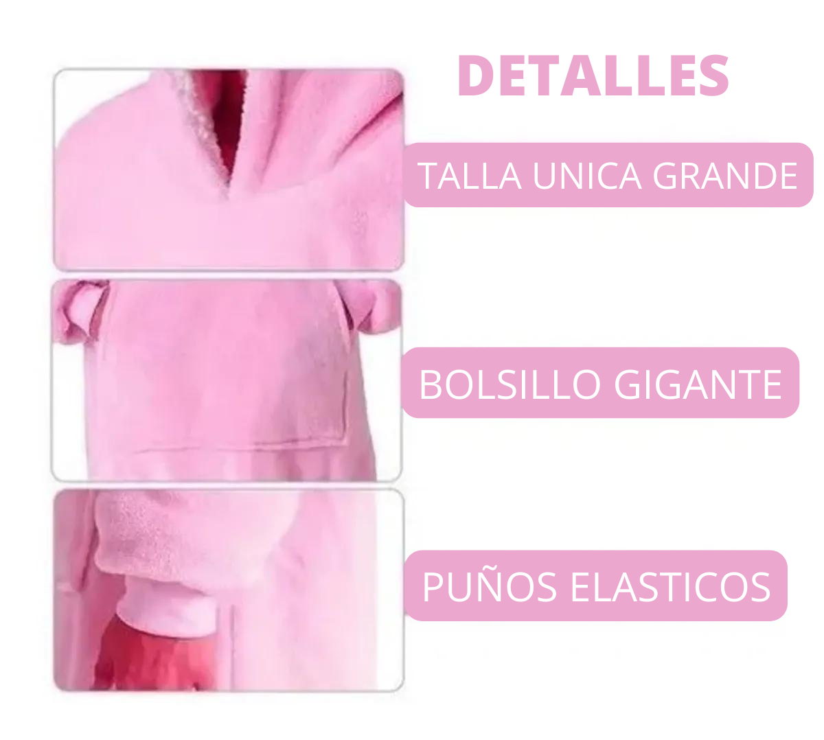 Polerón Gigante 🧥 ❄ con Chiporro ⛄