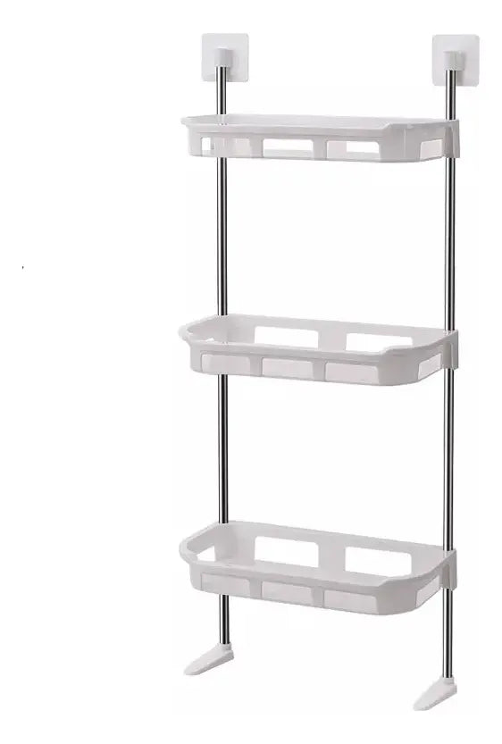 Estante Organizador de Baño WC de 3 Niveles🛁 – Práctico y Moderno💧