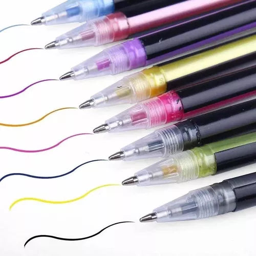 Set de Colores De Gel - Neon Color 🔴🟠🟡🟢🔵🟣