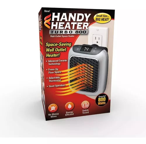 Calefactor Eléctrico 🌡️ Handy Header Turbo 800W🔥