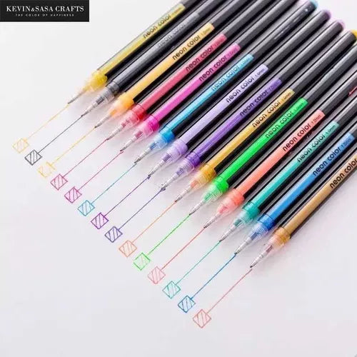 Set de Colores De Gel - Neon Color 🔴🟠🟡🟢🔵🟣