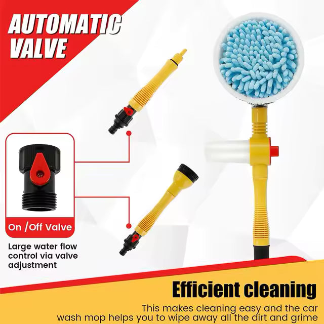 💦Limpiador Giratorio TurboBrush con Espuma Automática🚗