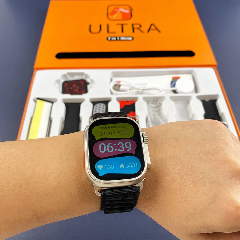 SMARTWATCH ULTRA 2024 + 4 Correas + ENVIO GRATIS ⌚