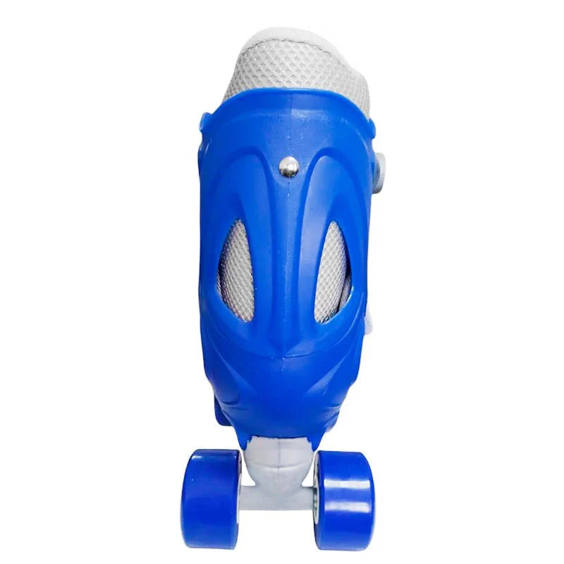 🛼 Patines ROLLER Ajustables 4 Ruedas para Niños+Casco, Rodilleras, Coderas y Muñequeras de REGALO🔥