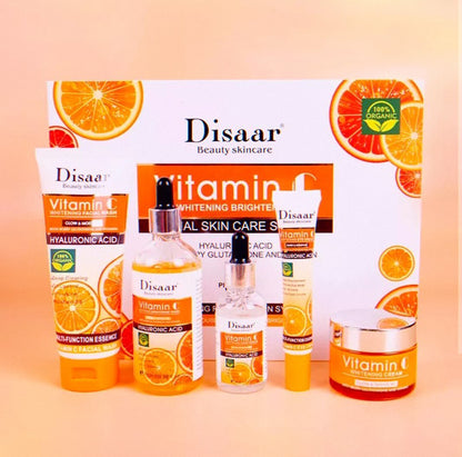🌸Set Completo de Cuidado Facial | 🌟Aclarante+Hidratante💧+Antiarrugas 🍊