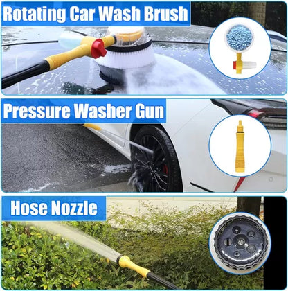 💦Limpiador Giratorio TurboBrush con Espuma Automática🚗