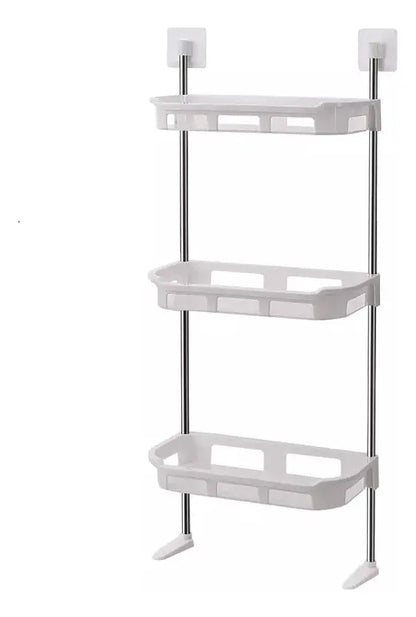 Estante Organizador de Baño WC de 3 Niveles🛁 – Práctico y Moderno💧