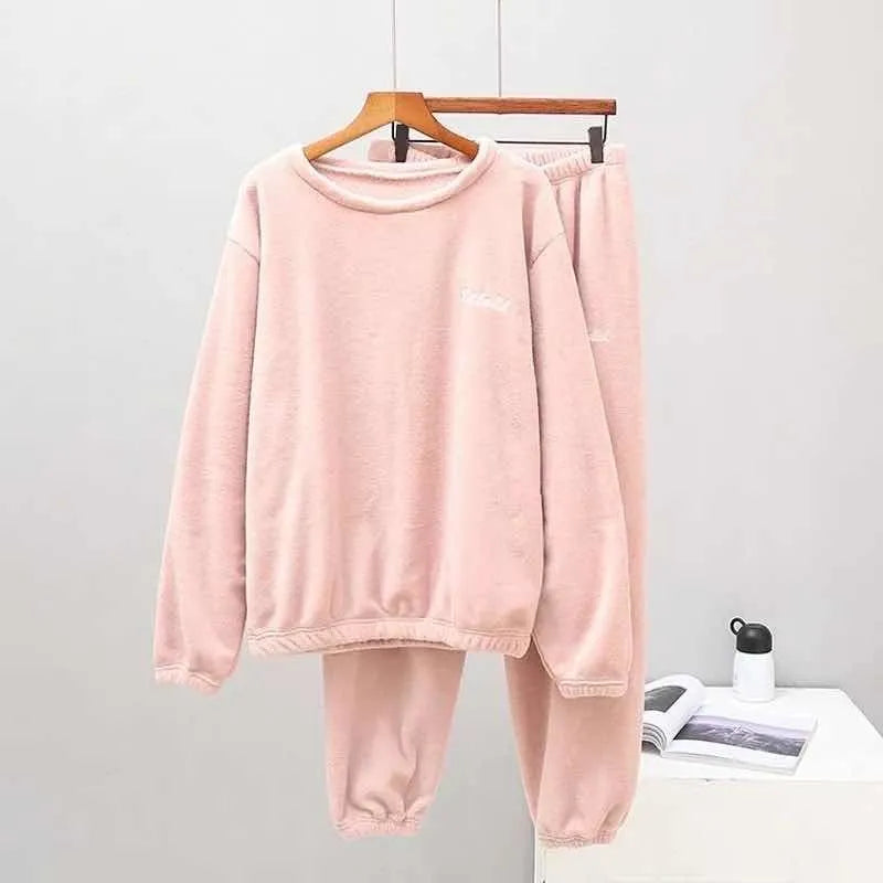 Pijama  Conjunto De Invierno Plush Unisex