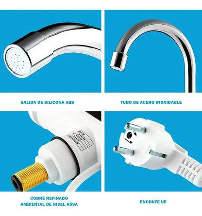 🔥 Grifo Calentador de Agua Eléctrico Instantáneo🚿