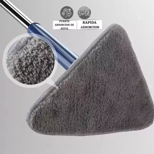 ✨ Mopa Triangular 360° Giratoria MULTIUSOS💦