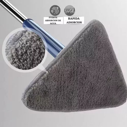 ✨ Mopa Triangular 360° Giratoria MULTIUSOS💦