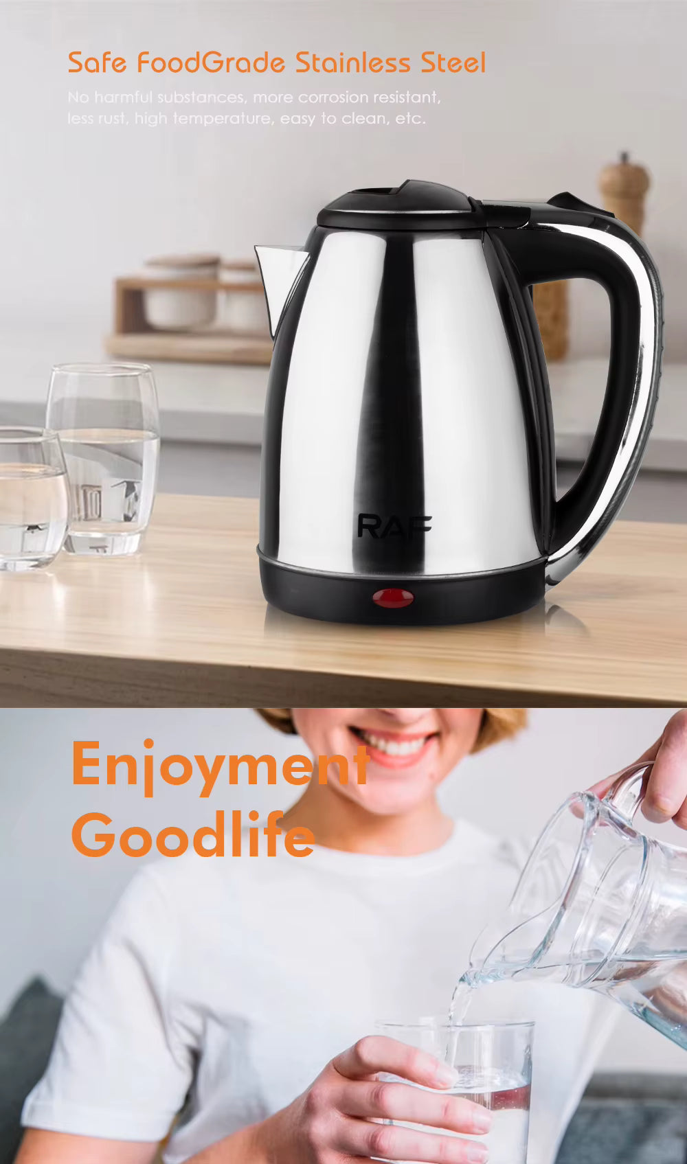☕SET de Hervidor Calentador Agua Eléctrico + Cafetera Eléctrica✨