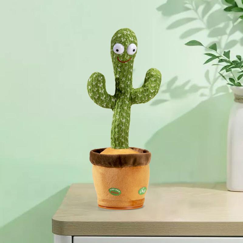 Cactus Bailarin con Repetidor de Voz y Música