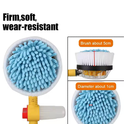 💦Limpiador Giratorio TurboBrush con Espuma Automática🚗