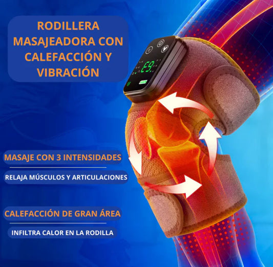 Masajeador de Rodilla Térmico Inteligente - Masaje y Calor Terapéutico