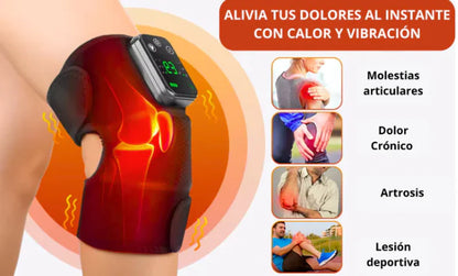 Masajeador de Rodilla Térmico Inteligente - Masaje y Calor Terapéutico