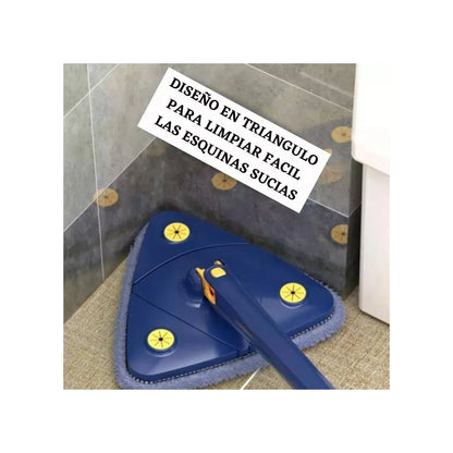 ✨ Mopa Triangular 360° Giratoria MULTIUSOS💦