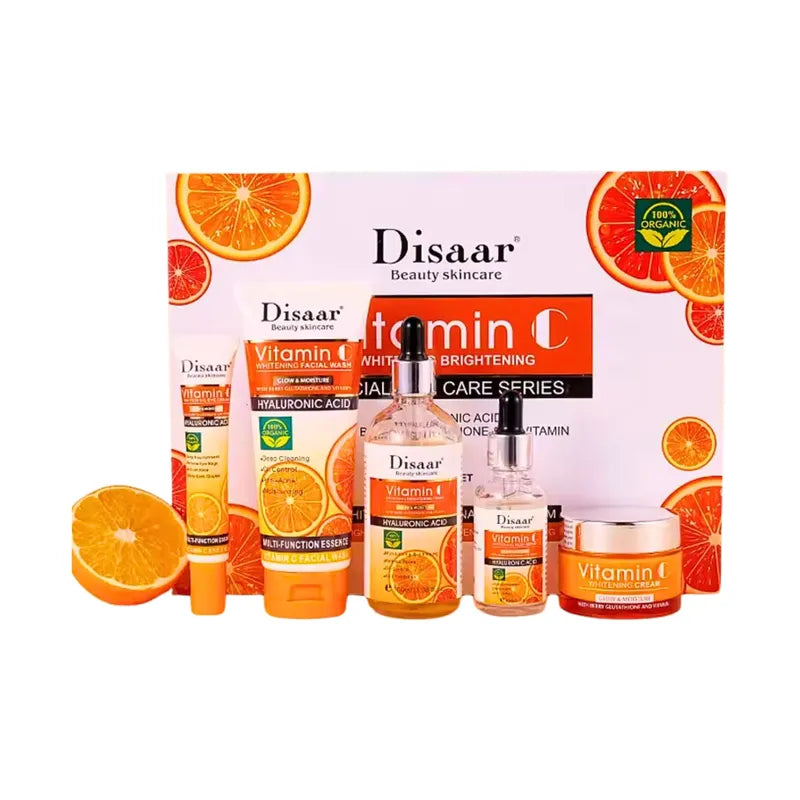 🌸Set Completo de Cuidado Facial | 🌟Aclarante+Hidratante💧+Antiarrugas 🍊