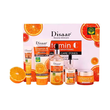 🌸Set Completo de Cuidado Facial | 🌟Aclarante+Hidratante💧+Antiarrugas 🍊